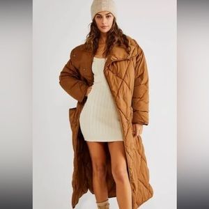 We the free Joanna maxi puffer coat.